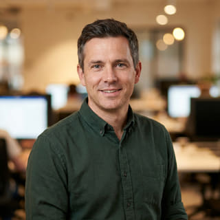 Daniel Carter, directeur de la technologie chez Corail Fondoire, dans une image de profil
